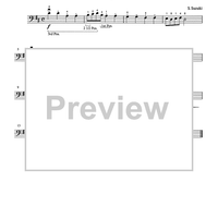 Suzuki Bass School, Volume 1 - Bass Part