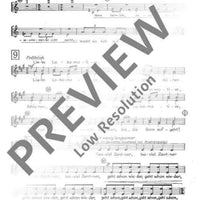 Die alte Lokomotive - Choral Score