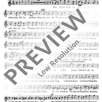 Wein, Weib und Gesang - Tenor