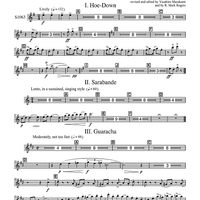 Five Dances for Five Clarinets - Eb Clarinet