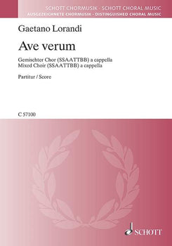 Ave verum - Score