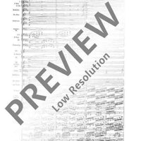 An Alpine Symphony - Full Score