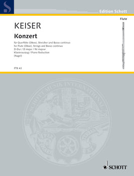 Concerto D Major - Piano Score With Solo Part