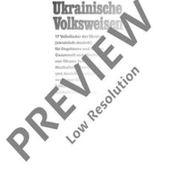 Ukrainische Volksweisen