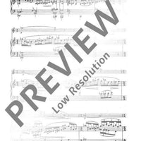 Sonata No. 1 - Score and Parts