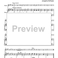 Ten Easy Hymns for Violin and Piano