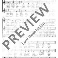 O Tannenbaum / Weiß mir ein Blümlein blaue - Choral Score