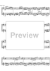 Suite  2 a minor BWV 807 - Score