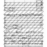 Concerto funebre - Full Score