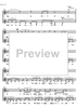 E persi l'amanti mia - Score