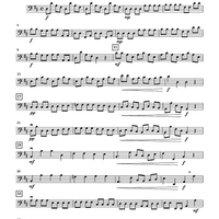 Symphonia No. 4 in D Major - for String Orchestra - Double Bass