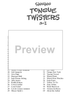 Singing Tongue Twisters: Introduction