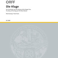 The wise woman - Piano Reduction