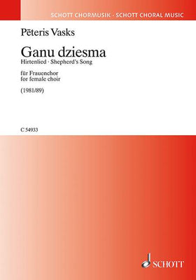 Ganu dziesma - Choral Score