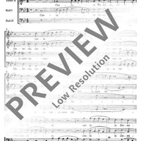 Cantate Domino - Choral Score