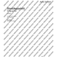 String Quartet - Score and Parts