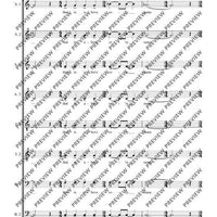 Christus factus est - Choral Score