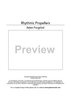 Rhythmic Propellers - Score