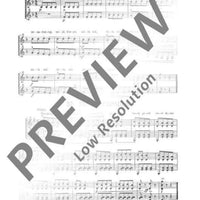 50 Czech Folk Songs and Carols - Performing Score