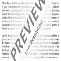 Summer Evening - Performing Score