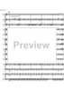 Trumpet Voluntary - Score