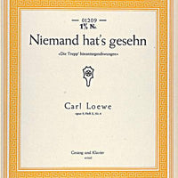 Niemand hat's gesehn