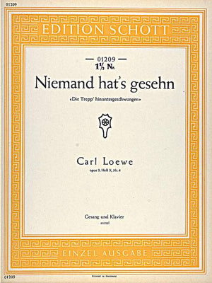 Niemand hat's gesehn