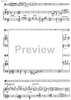 Variation on Béla Bartók theme - Score