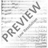 Sinfonia a 10 in E flat major - Score