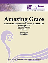 Amazing Grace - for Solo Instrument, Piano and String Quartet - Cello