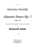 Slavonic Dance No.7, Op.46 - Bonus Material
