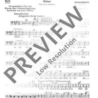 Am schönen Rhein gedenk ich dein - Bass