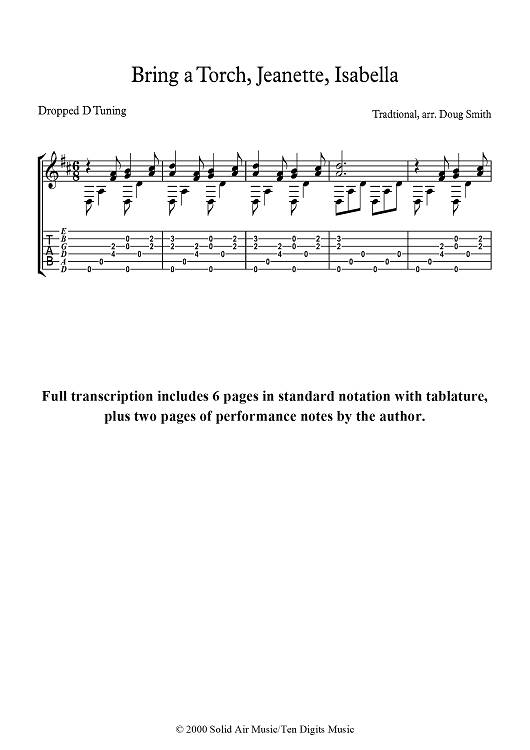 Bring a Torch, Jeanette, Isabella