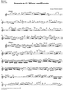 Sonata in G Minor and Presto - F Recorder/Flute/Violin