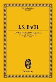 Overture (Suite) No. 3 in D major - Full Score