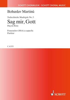 Tschechische Madrigale · Ceské madrigaly - Choral Score