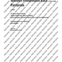 Pastorale A minor - Score and Parts