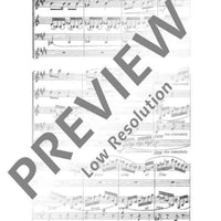 Quintet No. 1 - Full Score