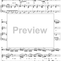 "Ergiesse dich reichlich, du göttliche Quelle", Aria, No. 3 from Cantata No. 5: "Wo soll ich fliehen hin?" - Piano Score