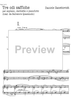 Tre odi saffiche - Score