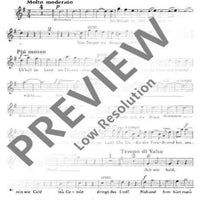 Bei uns z' Haus - Tenor I