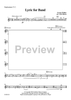 Lyric for Symphonic Band - Euphonium TC