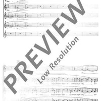 Drei französische Chöre - Choral Score