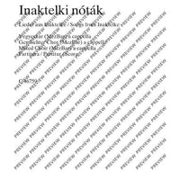 Inaktelki nóták - Choral Score