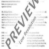 O Ecclesia - Choral Score