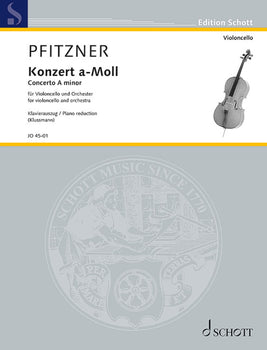 Concerto A minor - Piano Score With Solo Part
