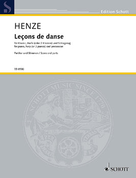 Leçons de danse - Score and Parts