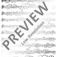 Vergangen ist die Nacht - Violin I