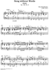 Song Without Words (Faith) [Op.102, No.6]