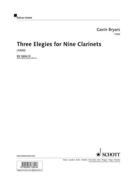Three Elegies for Nine Clarinets - Set of Parts